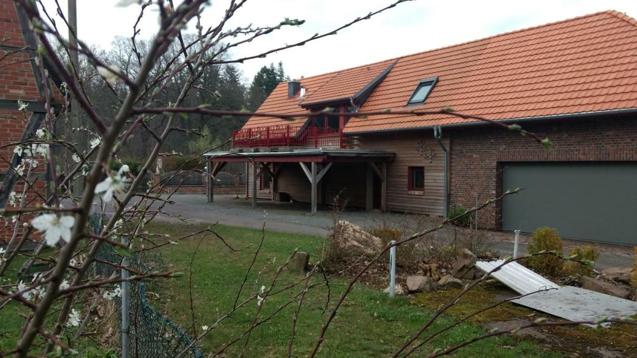 Ziegeleihof Inmitten Von Wiesen Und Waeldern Degenershausen Exterior photo