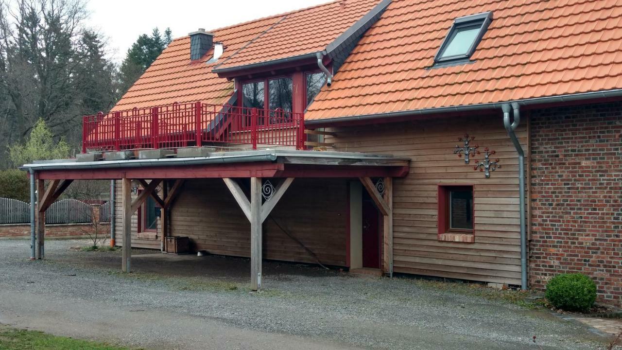 Ziegeleihof Inmitten Von Wiesen Und Waeldern Degenershausen Exterior photo